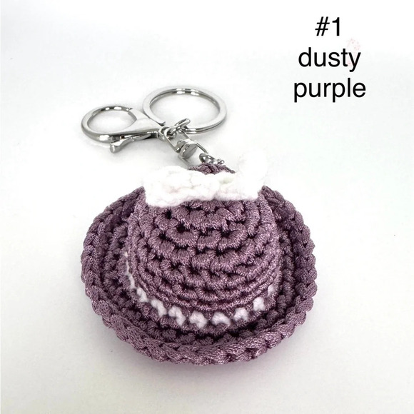 New Handmade Keychains Mini Hats $15 Each - Picture 4 of 7